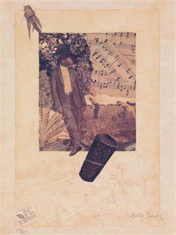 SAAR, BETYE / LIMITED EDITIONS CLUB. Six Serigraphs for Bookmarks in the Pages of Life.